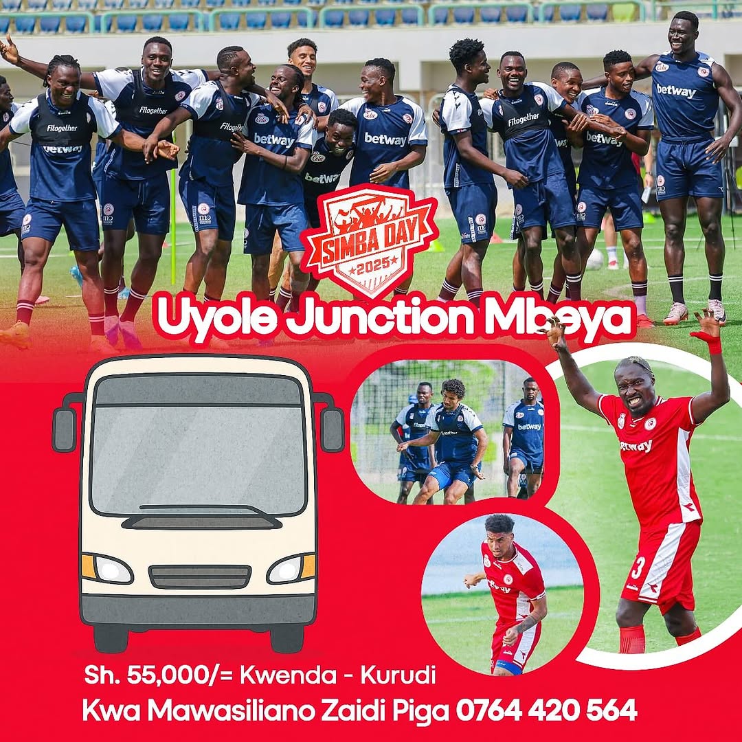 Kutoka Mbeya Wanetu wa Uyole Junction wameanza maandalizi ya kuja kwenye Simba Day

Kama upo Mbeya na unahitaji kwenda Simba Day, Tuwasilianee