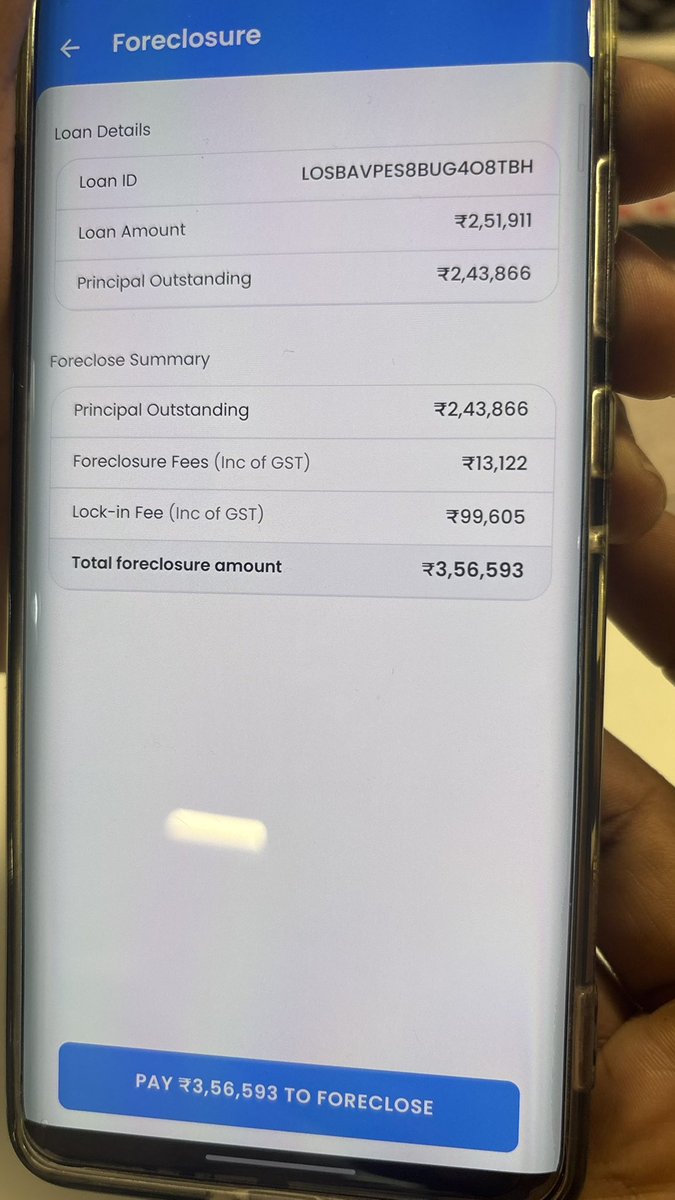 MonikaN47067567's tweet image. @Kissht_EMI is a fraud company looting people with hidden charges &amp;amp; lock-in fees. Added 1+ lakh illegal fee on foreclosure! Complaint filed with @RBI. @sachin_rt how can you be brand ambassador of such a company? #StopLoot #ConsumerRights
