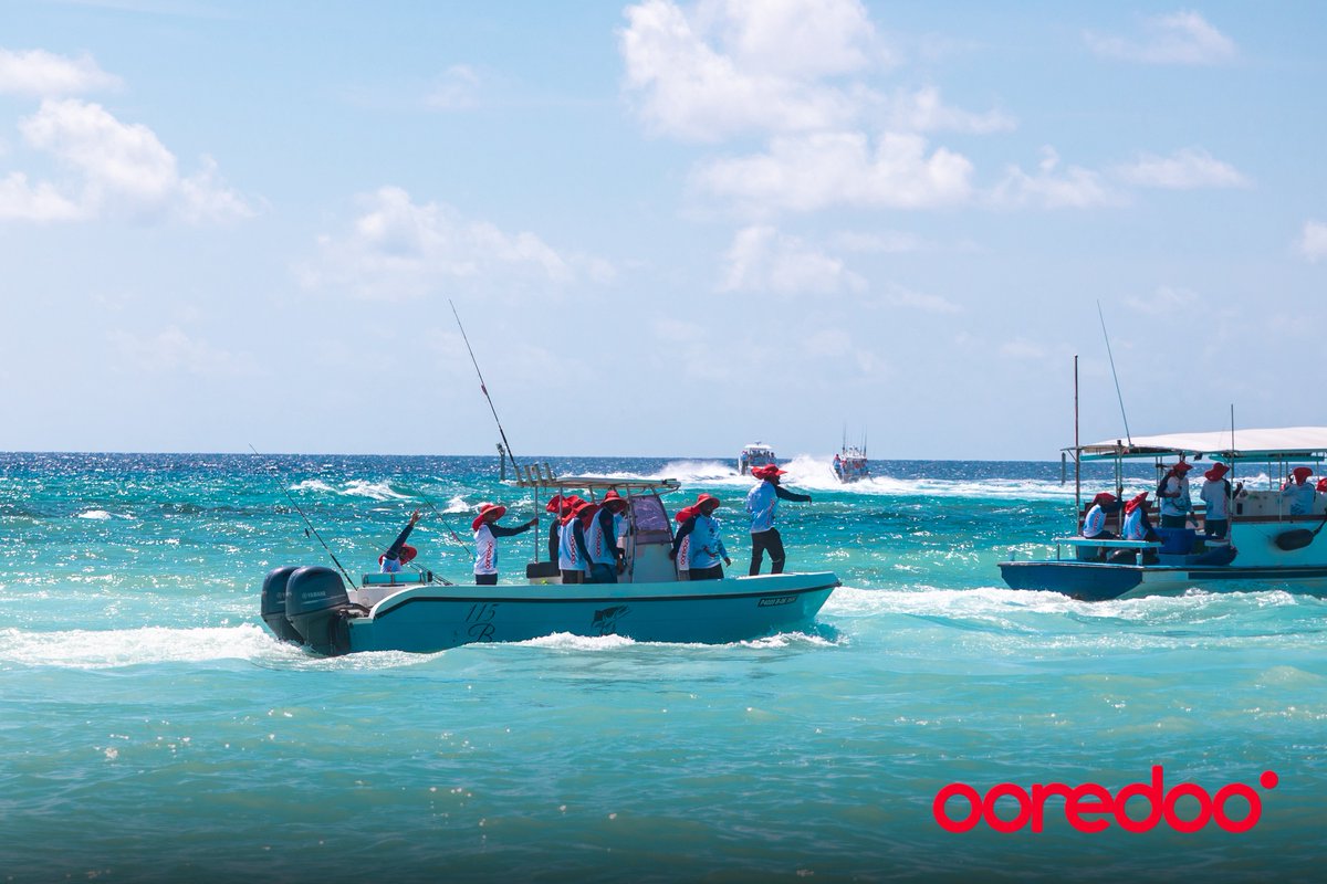 With the blow of the whistle at 2:30pm, teams have set sail in great spirit. Can't wait for their return. 🤩 #OoredooMasRace2025