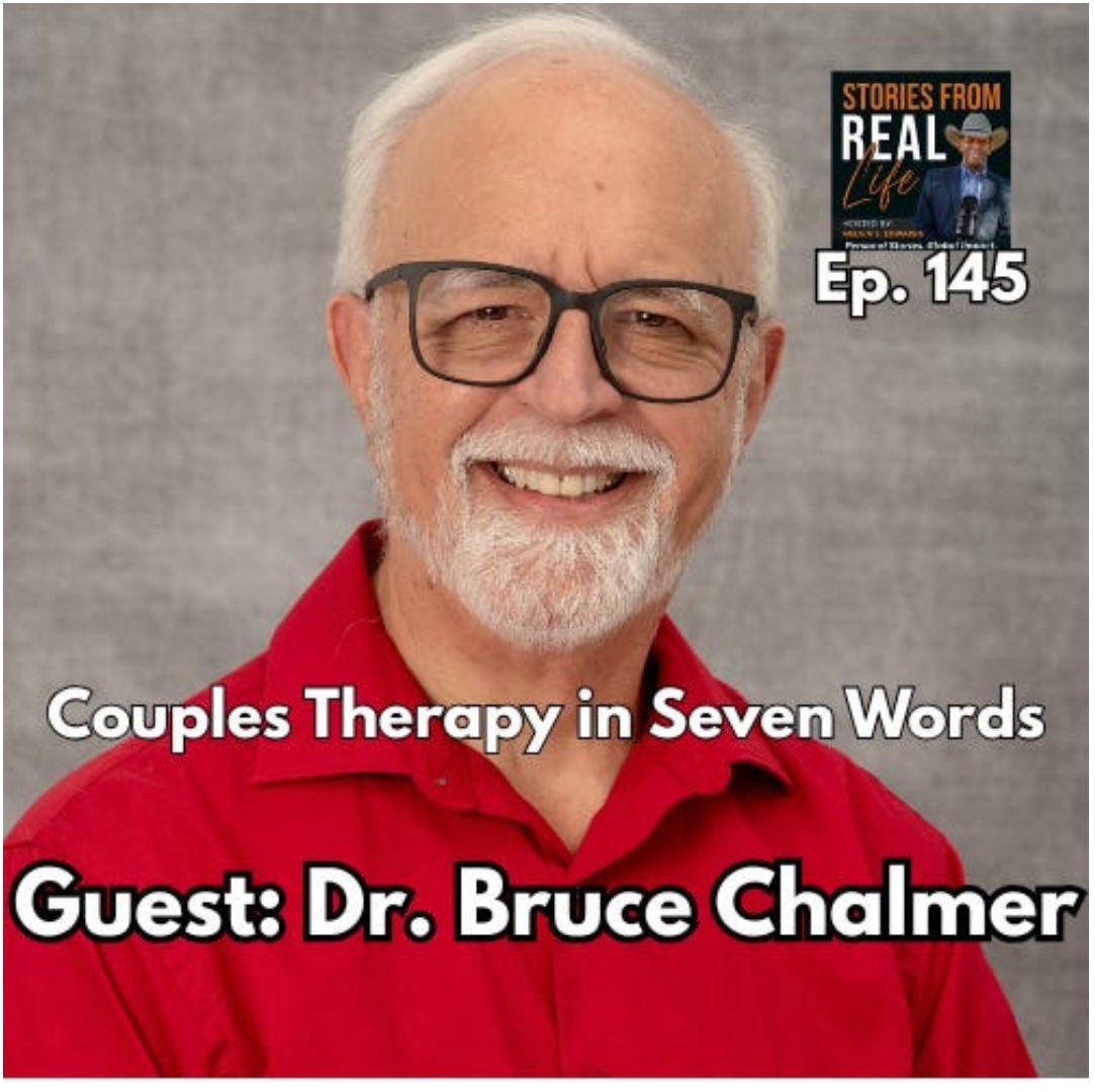 On today’s episode, I speak with Dr. Bruce Chalmer, a couples therapist from New England. He shares insights on how his principles apply beyond romantic relationships, and the importance of communication and respect in relationships. #podmatch 

storiesfromreallife.substack.com/p/ep-145-coupl…