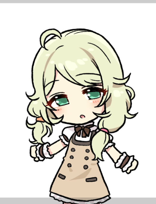 遊佐こずえ 「ふわぁーーー………」|アキなゃんのイラスト
