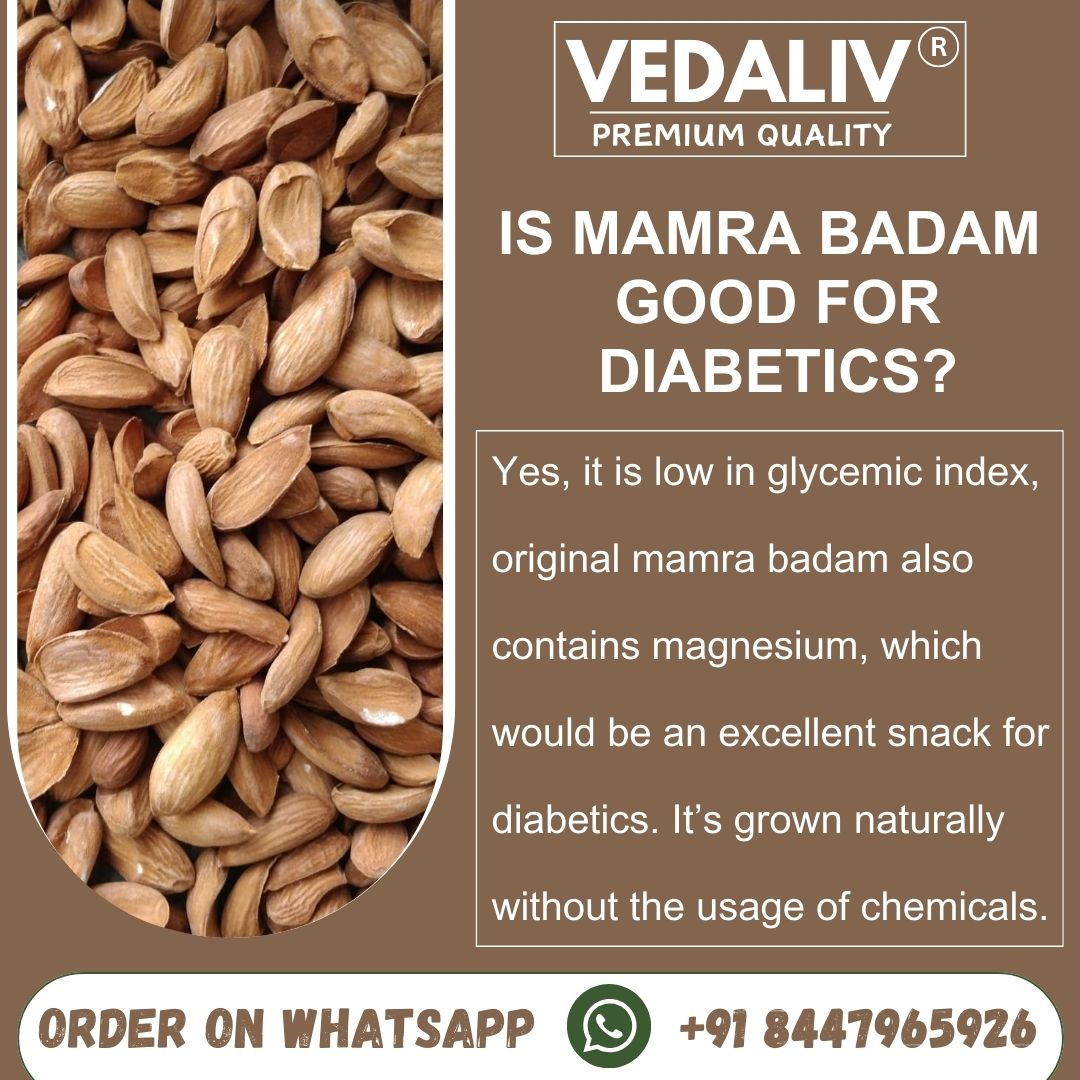 VedaLiv's tweet photo. Yes, Mamra Badam have a low glycemic index, high fiber content, combination of healthy fats & protein slow glucose absorption, preventing blood sugar spikes. ORDER NOW☎️
#almond #badam #मामराबादाम #diabetes #diabetics #mamraalmond #mamraalmonds #mamrabadam #vedalivmamrabadam https://t.co/nA335IXGgu