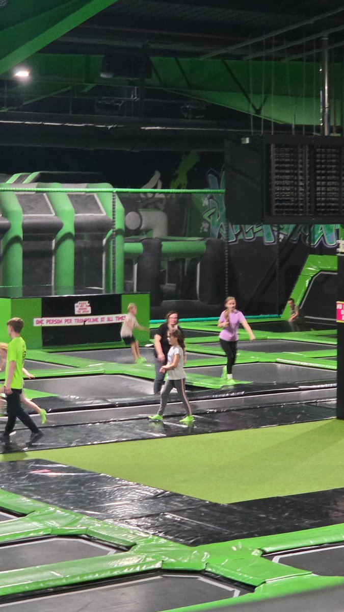 We went to Blackburn trampolines at Flip Out- funded by <a href="/BBCCiN/">BBC Children in Need</a>  . 
What a great day they had bouncing around on all the trampolines, hangers and ball pool. 
And afterwards they went to McDonald’s to get a drinks and a Mcfluffy What a great day out.