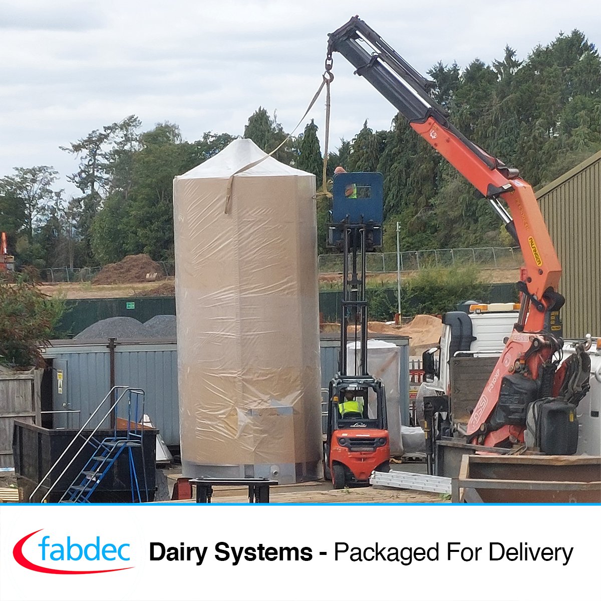 Big build from Fabdec Dairy Systems!

We’ve just completed a 35,000L #dairysilo in Shropshire – designed with the customer, built to last, and ready for the future. 

✅ British engineering
✅ Tailored design
✅ Energy efficient
✅ Built to last
👉 fabdec.com/en/dairy