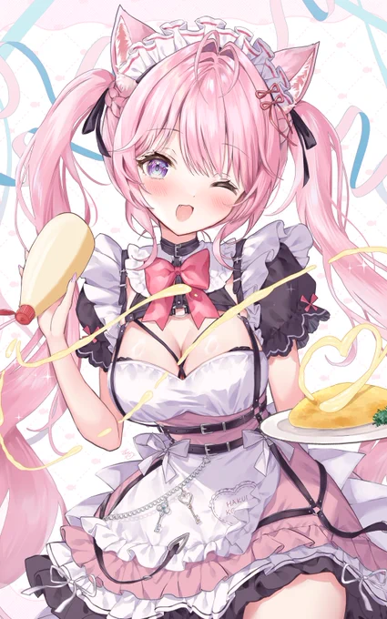 #こよりすけっち 愛情たっぷりオムライス、召し上がれ