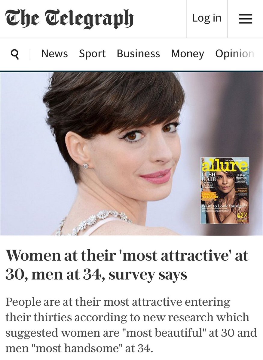 معلومة للجهلة: متوسط سن زواج النساء بالغرب ~29-31، ودراسة على 2000 امرأة أظهرت أن قمة الجاذبية شكليًا تكون أوائل الثلاثينات. 

آخر مرة كان الزواج مبكرًا بأمريكا (بداية العشرينات) كان وقتها لايزال ممنوع على النساء فتح حساب بنكي!.