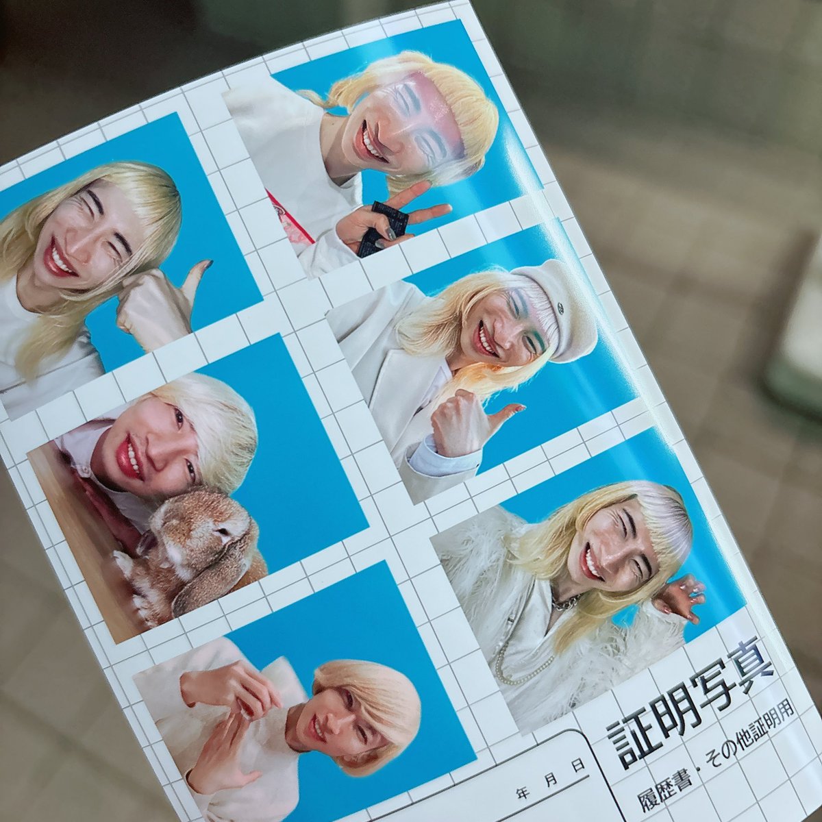 treasure M Spotlight 当選品 マシホ 証明写真 treasure M Spotlight 当選品 マシホ 証明写真