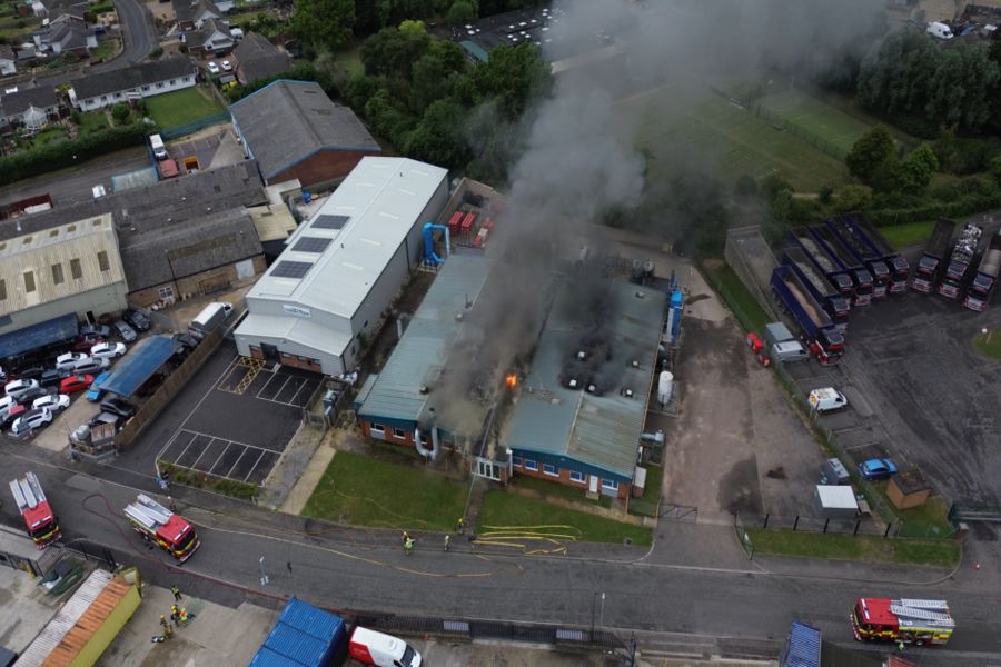 Two significant industrial fires on 21 June one at a metal finishing plant in Calne, and another at a warehouse in Enfield required over 115 firefighters and multiple fire appliances.

buff.ly/lrLqmMf 
#IndustrialFireSafety #SprinklerSystems #FacilityProtection