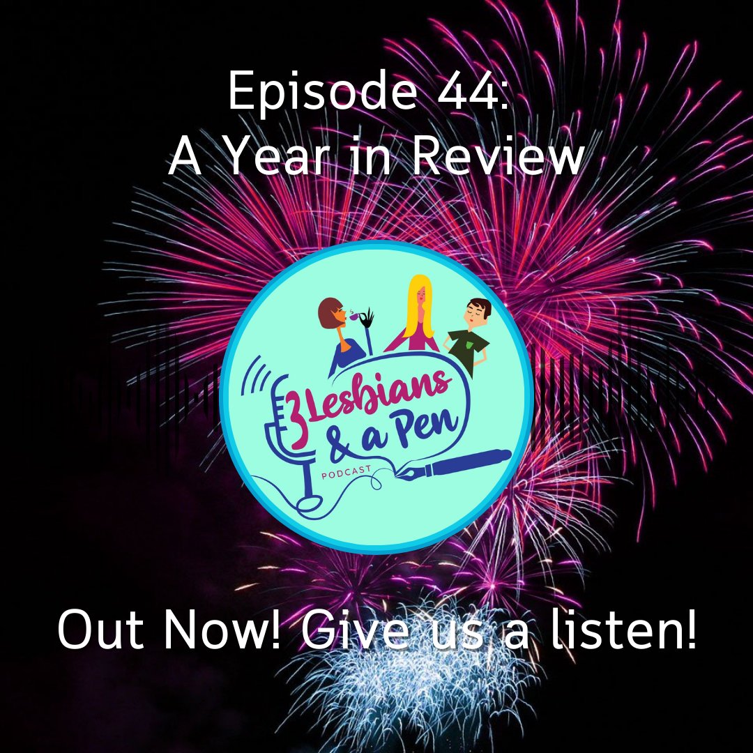 3lesbians's tweet photo. We've been #podcasting for a year! Share some of our favorite memories, laughs, and helpful tips. #sapphic #selfpublishing https://t.co/58mu2VlVwi