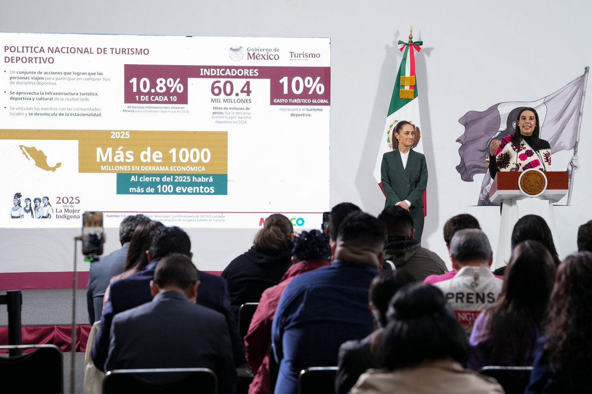 Rommel Pacheco (@rommel_pacheco) on Twitter photo Agradezco a la PresidentA <a href="/Claudiashein/">Claudia Sheinbaum Pardo</a>, por su recibimiento en la conferencia matutina.
Presentamos el serial de carreras “México Imparable” un movimiento que une el deporte con la historia, la cultura y el espíritu de resistencia.
México Imparable es un serial de carreras Agradezco a la PresidentA <a href="/Claudiashein/">Claudia Sheinbaum Pardo</a>, por su recibimiento en la conferencia matutina.
Presentamos el serial de carreras “México Imparable” un movimiento que une el deporte con la historia, la cultura y el espíritu de resistencia.
México Imparable es un serial de carreras