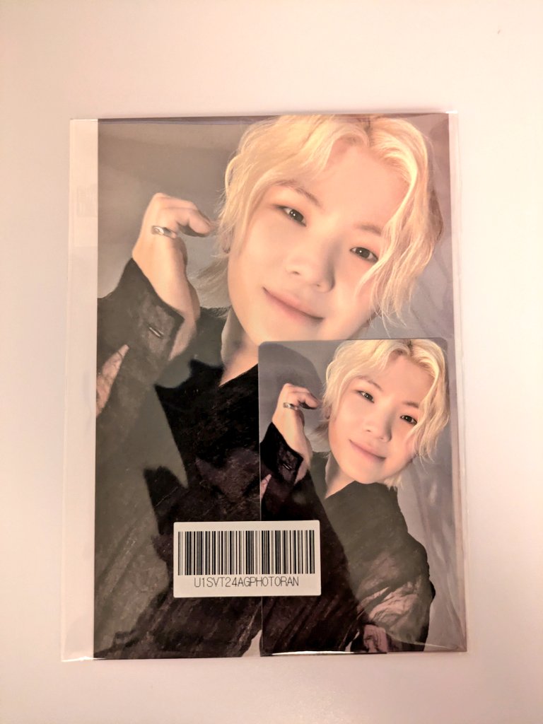 SEVENTEEN セブチ SPILL THE FEELS Weverse GLOBAL グローバル CARAT盤 カラット 特典 ポストカード トレカ 交換

譲】ウジ

求】同種ミンハオ
又は2枚揃った状態で買取させて頂ける方を探しています。

交換の場合、同日発送希望📮
よろしくお願いいたします🙇