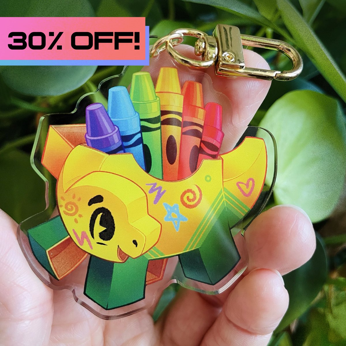 CarnivoxArt's tweet photo. Crayon Stego! 🖍️🌈 https://t.co/JDR49YUh9K