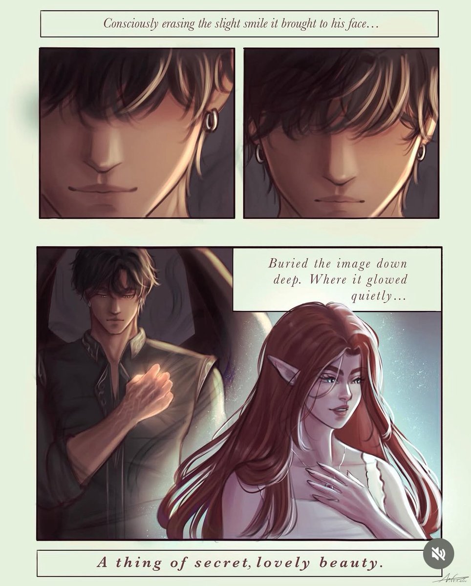 gwynrielweeks's tweet photo. A touching comic depicting the end of Azriel’s bonus chapter ! 

Art by kloartz 
Comm by kels_bookish, ktreadsthings, krssyreads_ 

#gwynrielweeks2025 #day13secretlovelybeauty https://t.co/gBw8j8imd1