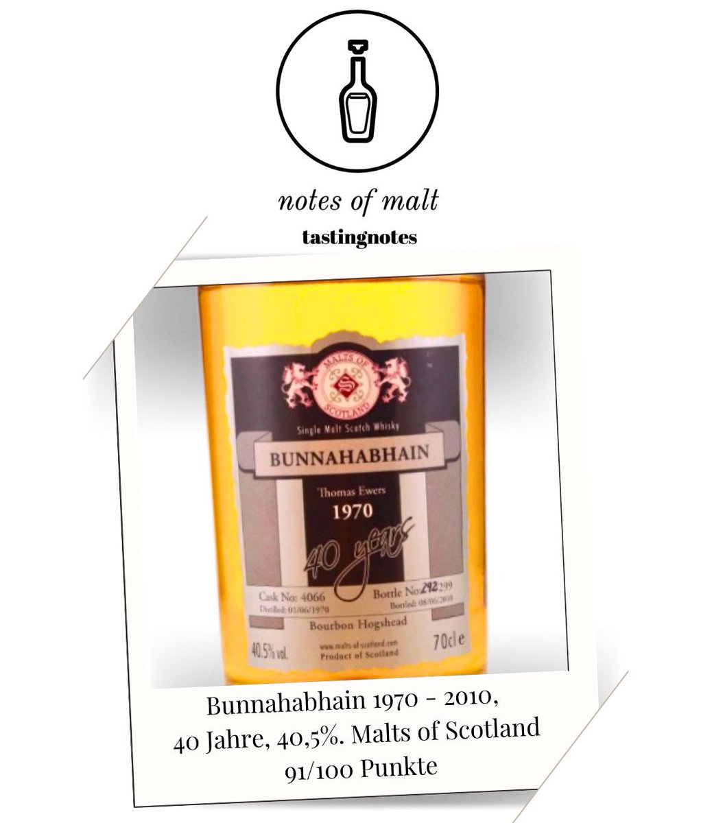 notesofmalt's tweet image. Was ein starker Bunnahabhain von Malts of Scotland. 

Ganzes Review: notesofmalt.de/Islay/Bunnahab…

#bunnahabhain #maltsofscotland #islaywhisky #whiskyreview #whiskyliebe