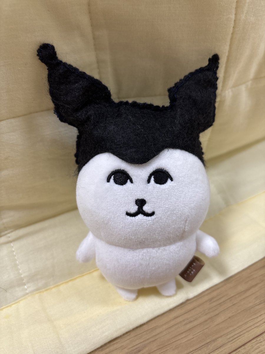 농담곰한테
쿠로미 모자 만들어주려고 한건데
말레피센트 됐어 어떡해