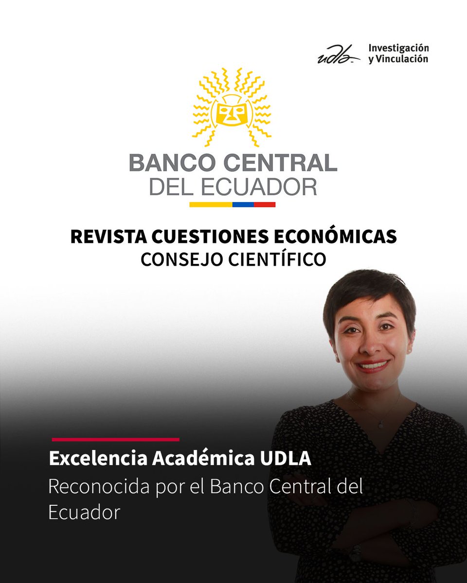Investigación y Vinculación UDLA tweet media