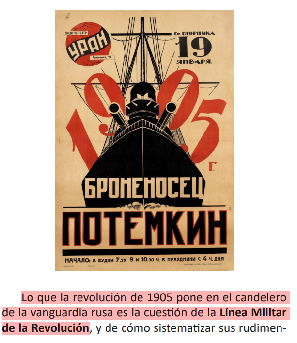 Sobre el bolchevismo y el desarrollo de la Línea Militar de la Revolución:  

"El bolchevismo y la guerra", Línea Proletaria Nº8: reconstitucion.net/Documentos/LP_…