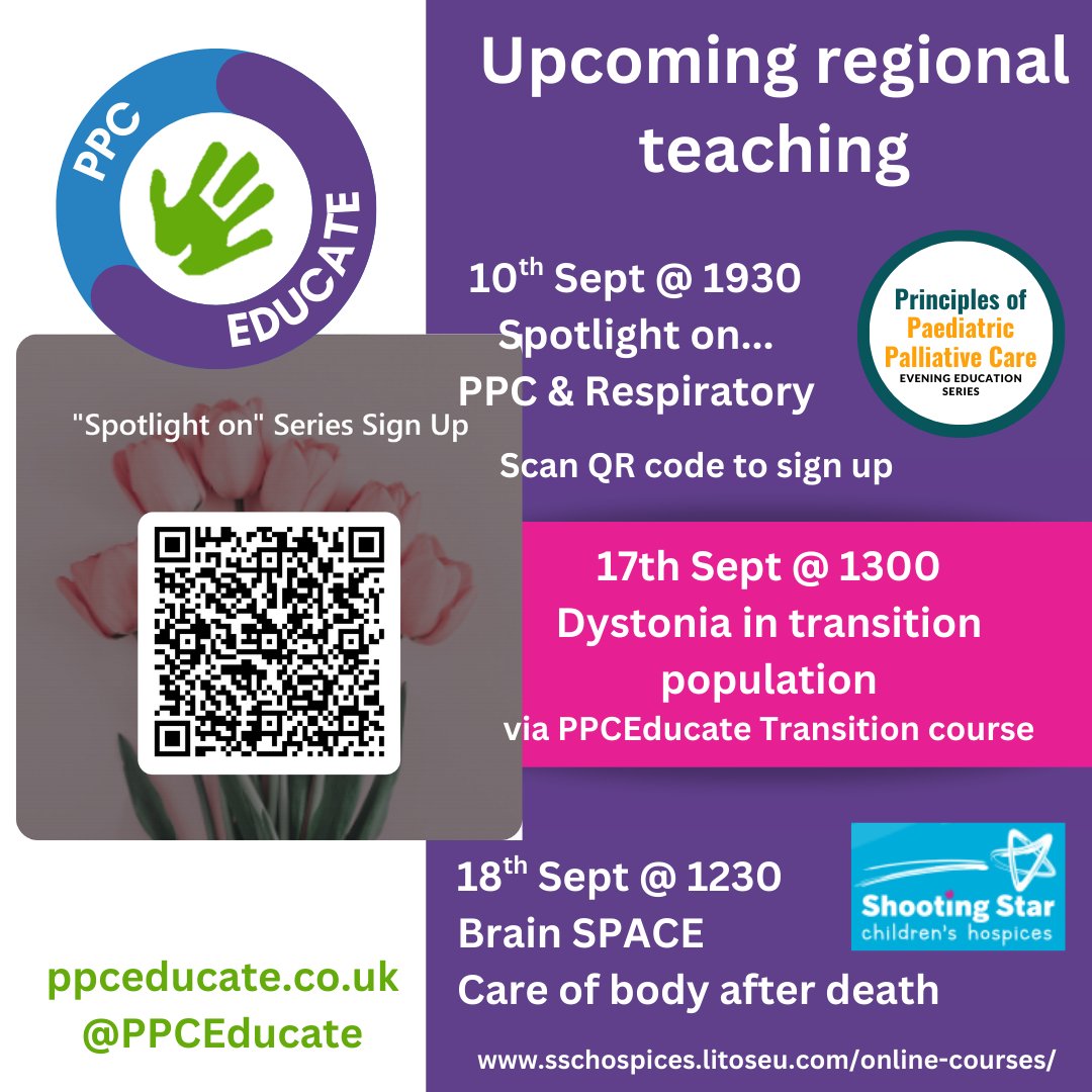 Looking ahead to September? Regional teaching sessions hosted by our hospices, recommended by #PPCEducate See more at ppceducate.co.uk