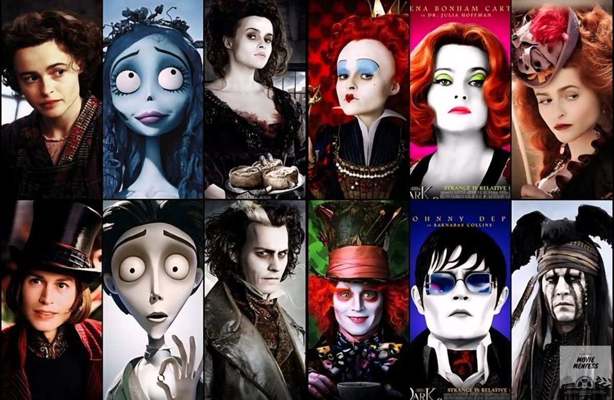 mvs Let me introduce you, 1000 wajah kesayangannya Tim Burton, ✨️ Johnny  Depp \u0026 Helena Bonham Carter ✨️ ((Missing Bellatrix Lestrange \u0026 Grindelwald  pic)) Which one of your fav character of them?, image size:1200x781