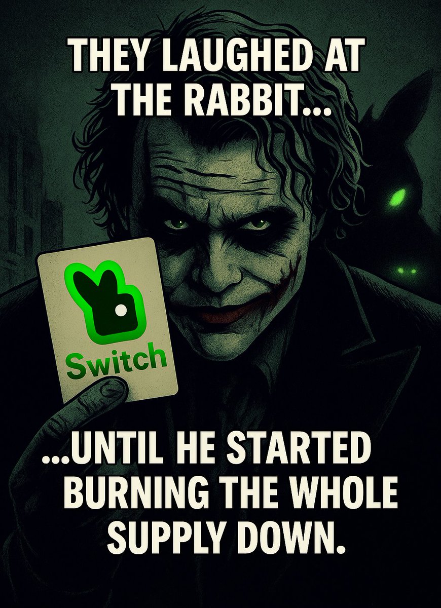 The market looks like it wants to supprise us all.

Perfect time to start switching. 

Switch dot win the premier aggregator 🐰