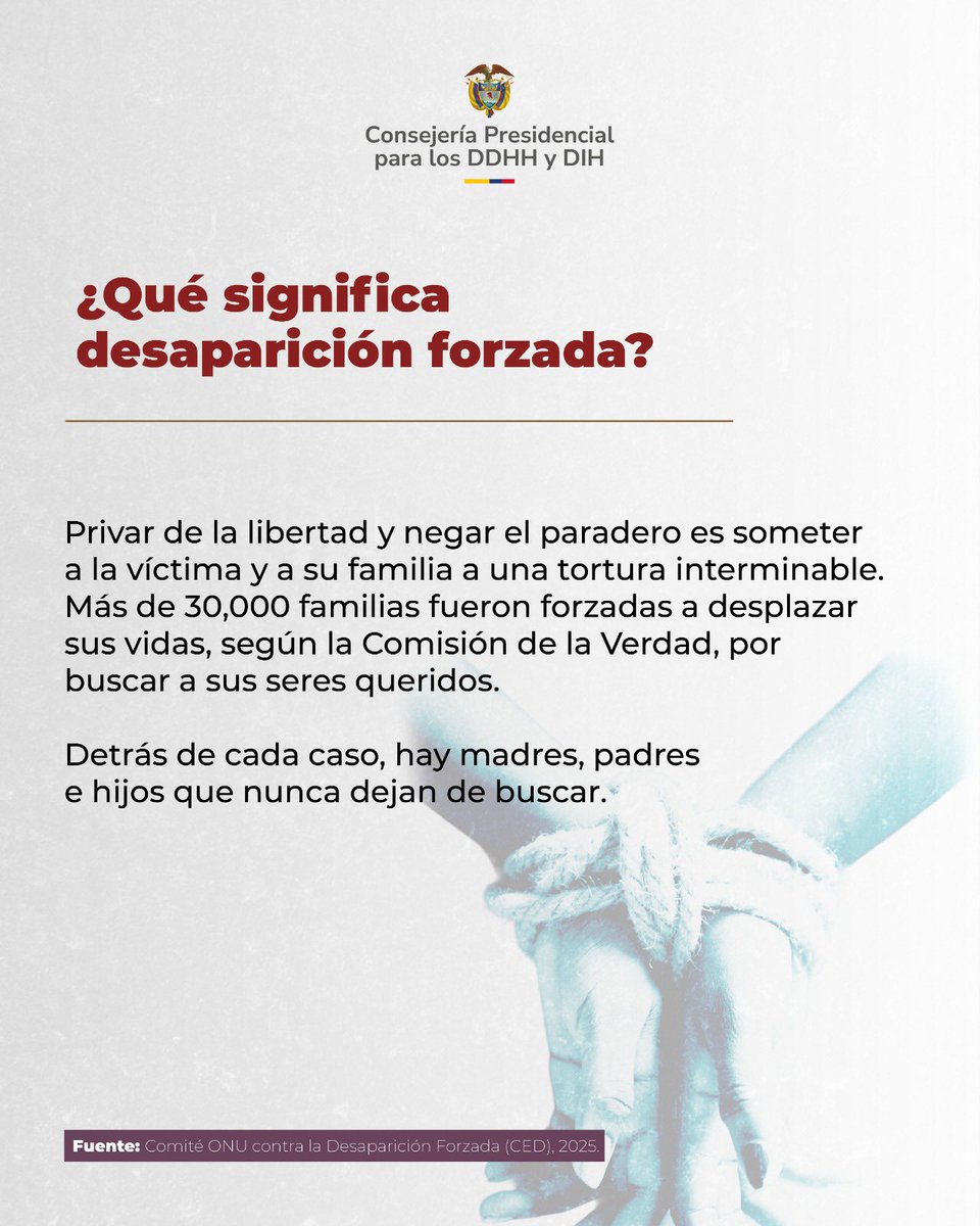 Consejería DDHH 🇨🇴 tweet media