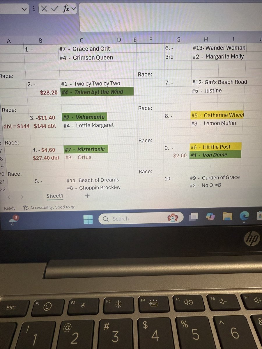 NotebookPicksByEddieC (@notebookpicks) on Twitter photo Saratoga Travers Friday. #NotebookPicks to be posted by 12:15pm on <a href="/PastTheWire/">PastTheWire.com</a>
Yesterday’s recap below. Almost had a monster day but we had a couple nice winners
Let’s keep the winning days going Saratoga Travers Friday. #NotebookPicks to be posted by 12:15pm on <a href="/PastTheWire/">PastTheWire.com</a>
Yesterday’s recap below. Almost had a monster day but we had a couple nice winners
Let’s keep the winning days going