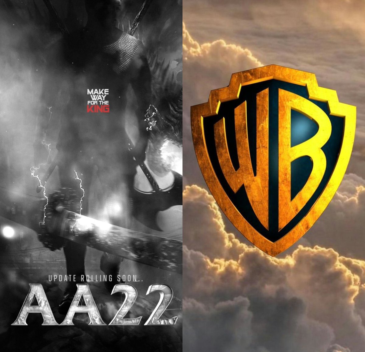Sumanth (@sumanthoffl) on Twitter photo AA22 BUZZ 🚨: Hollywood studio @WarnerBros is in talks to collaborate with #AlluArjun’s upcoming movie.The team is also joining hands with the Mob scene a Hollywood creative agency to design the promotional campaign, team planning a massive GLOBAL RELEASE 🥶
#AA22 <a href="/alluarjun/">Allu Arjun</a> AA22 BUZZ 🚨: Hollywood studio @WarnerBros is in talks to collaborate with #AlluArjun’s upcoming movie.The team is also joining hands with the Mob scene a Hollywood creative agency to design the promotional campaign, team planning a massive GLOBAL RELEASE 🥶
#AA22 <a href="/alluarjun/">Allu Arjun</a>