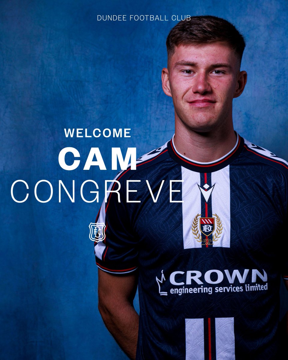 Dundee Football Club are excited to announce the signing of Cameron Congreve on a season-long loan deal from Swansea City 🦢

The 21-year-old attacking midfielder has been with Swansea City since the age of nine and has worked his way through the ranks and into the first team 👦