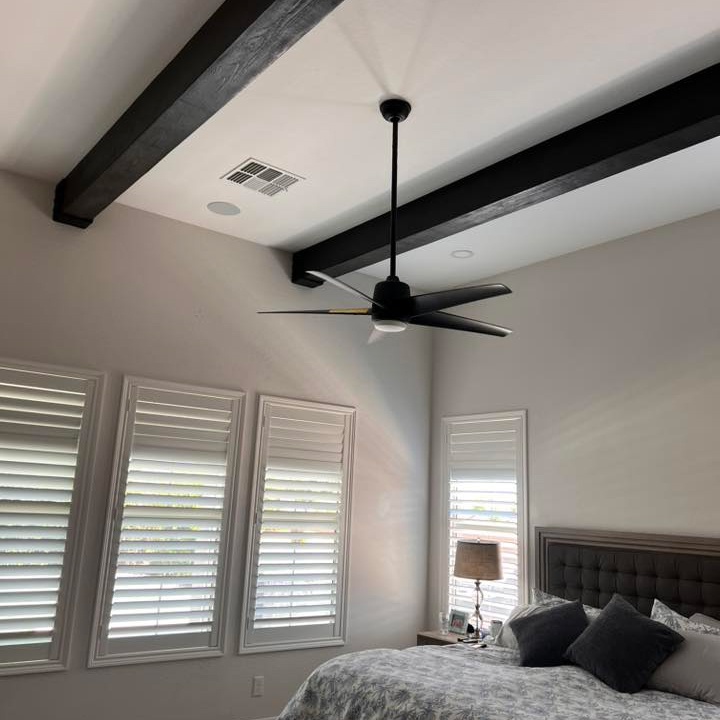 These gorgeous custom stained #fypon beams were completed by Urban Cactus Design in this customer's great room and master bedroom. They were stained with Old Masters Gel Stain in Spanish Oak.

📷 l8r.it/6nXk

#azgeneralcontractor #customer #share #urbancactusdesign