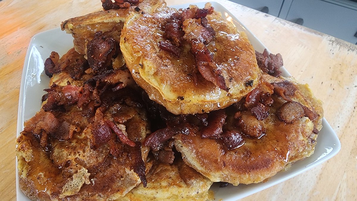 This is my camping entry into the Blackstone Great Griddle Off 2025. Glazed Donut French Toast!! <a href="/Blackstoneprod/">Blackstone</a> #greatgriddleoff25 #camping #recipe #griddlenation #blackstonegriddle