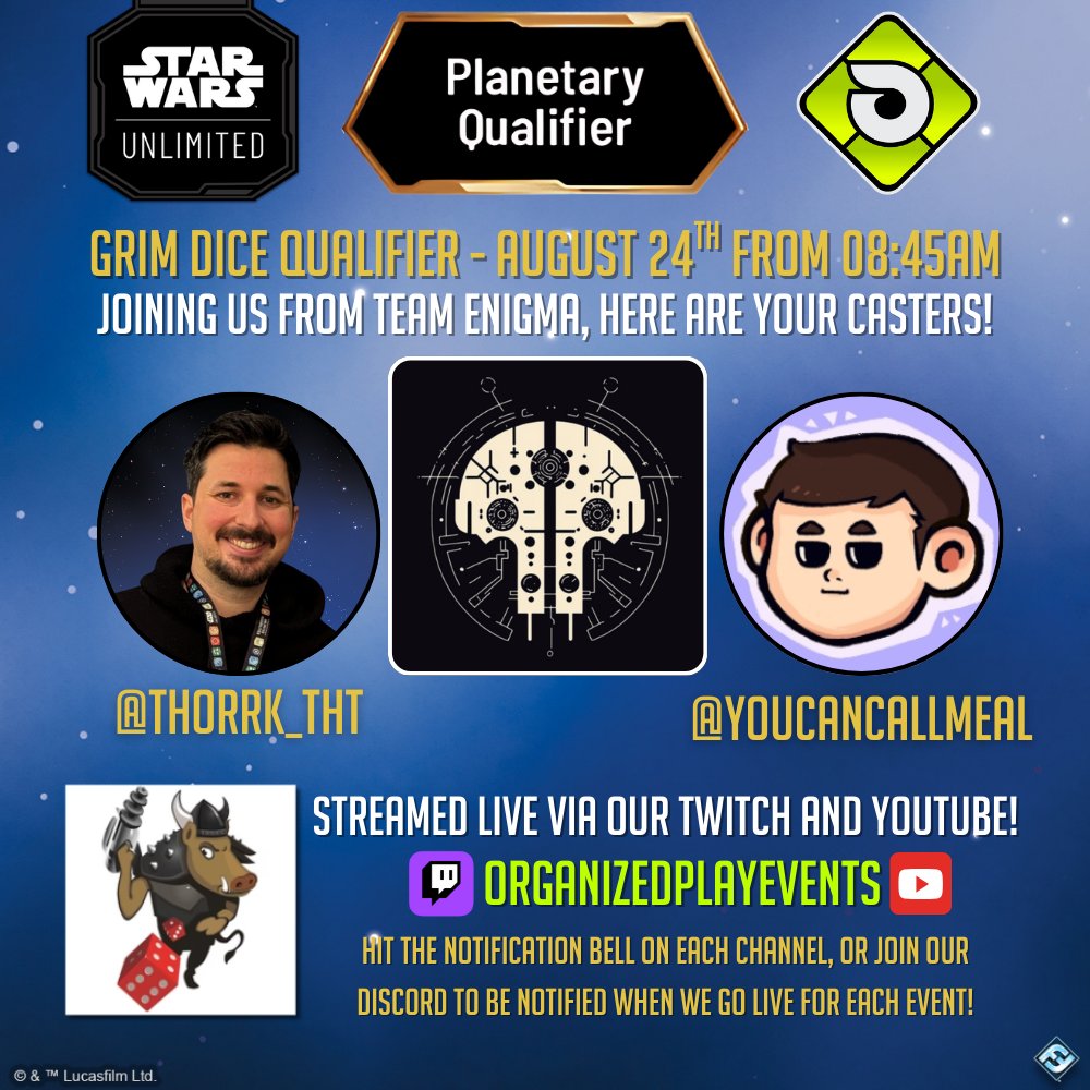 Organized Play Events tweet media