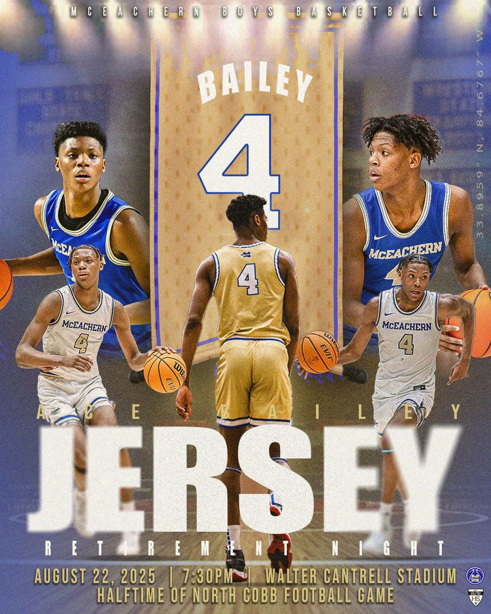 Today is the Day!!!! We will honor <a href="/AiriousB/">Ace Bailey</a> tonight for his contributions and accomplishments to our school and community. With his legacy set in stone, now is the time to hang his jersey amongst the greats in Lovinggood!! See everyone tonight at 7:30pm.