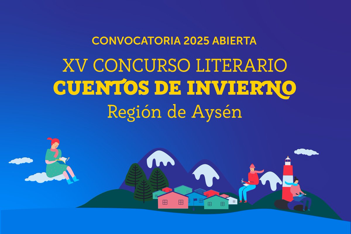 📚 Queda poco para el cierre de nuestro certamen anual Cuentos de Invierno que organizamos desde la Seremi de Culturas Aysén en el marco del Plan Nacional de la Lectura.

✅ Te invitamos a enviar tu relato hasta el 28 de agosto. 

✅ Revisa las bases y participa.