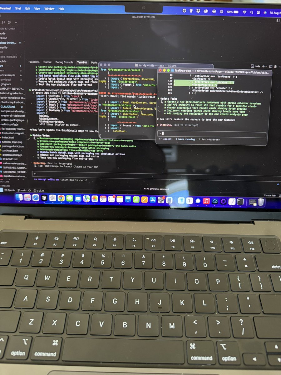 I grow weed for a living and one of my most used tools is a terminal window these days 🤣