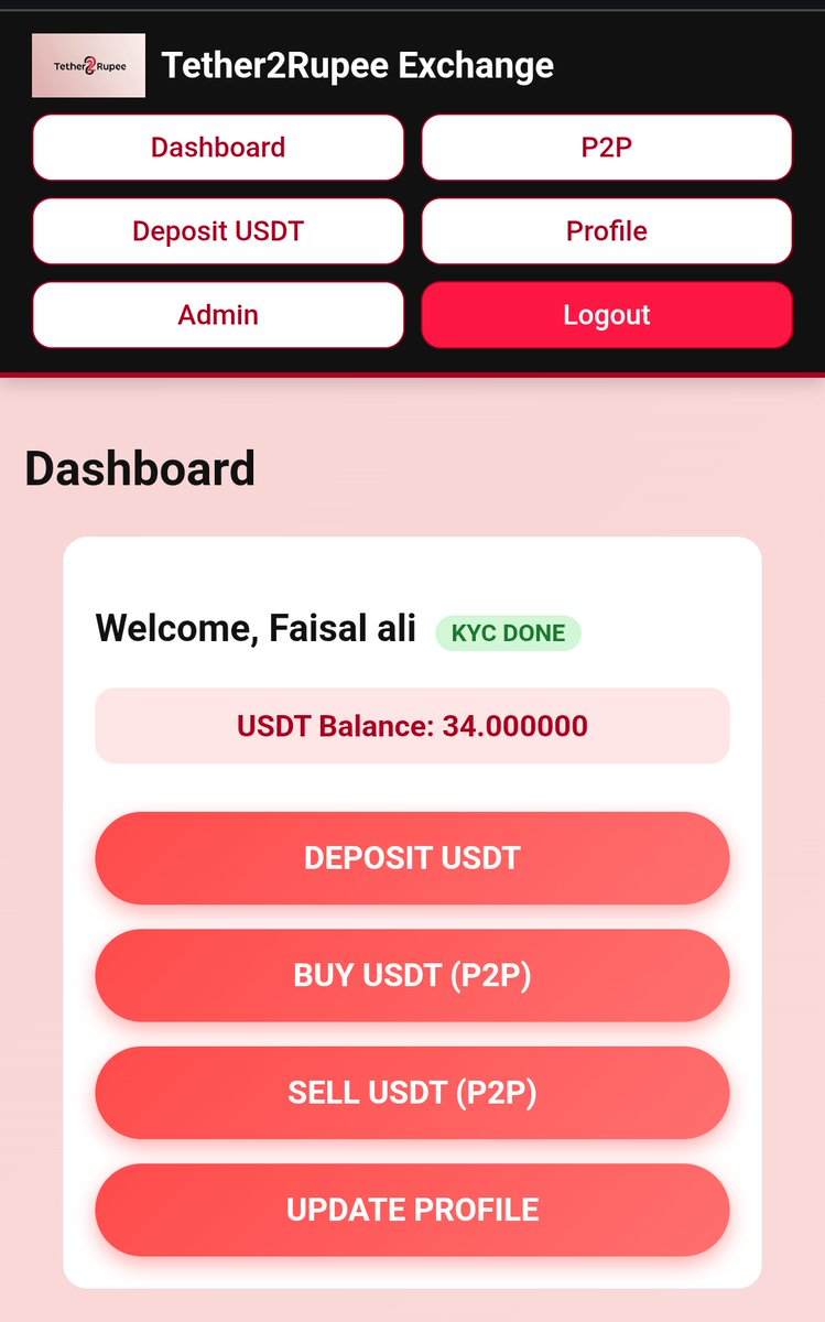 HELLO INDIAN COMMUNITY 

GET $5 BONUS JOIN TETHER2RUPEE
SELLER 

JOIN TETHER2RUPEE EXCHANGE 
ASE A P2P SELLER 

ONLY VERIFIED SELLERS WORKING 

EVERY MONTH USDT GIVEAWAY 

24X7 SUPPORT LIVE SUPPORT 

BUY &amp; SELL USDT

FILL THIS FORM 
forms.gle/mAHfn8jdkCfDSQ…
Live soon
#Crypto