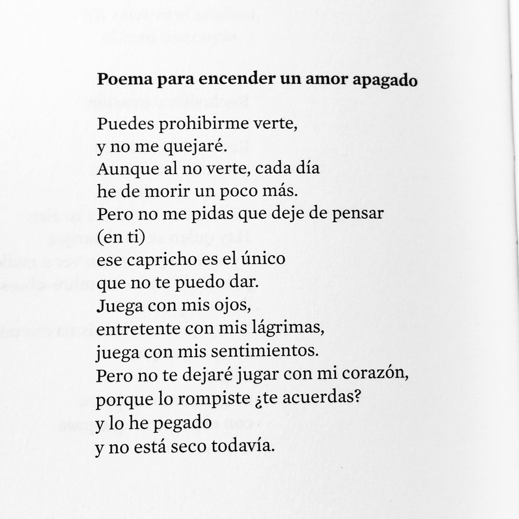 A Gloria Fuertes le rompieron el corazón.