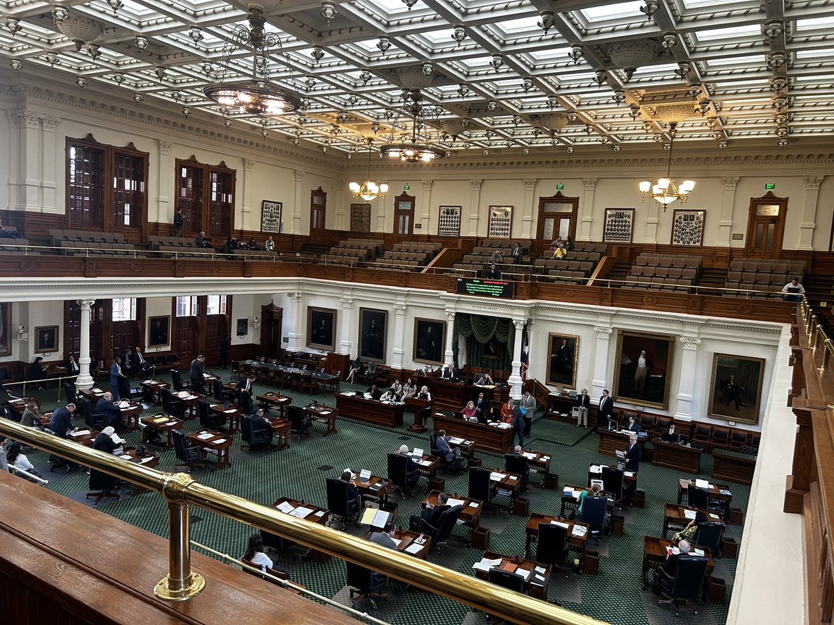 We have started in the Senate in what will likely be a long day over the congressional map. 

<a href="/PhilKingTX/">Phil King</a> laid out the bill and says he believes it meets three goals:
- legality 
- political performance 
- compactness