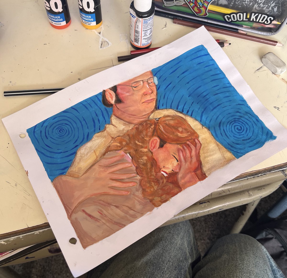 imaginate ser mi profe y q yo te entregue esto