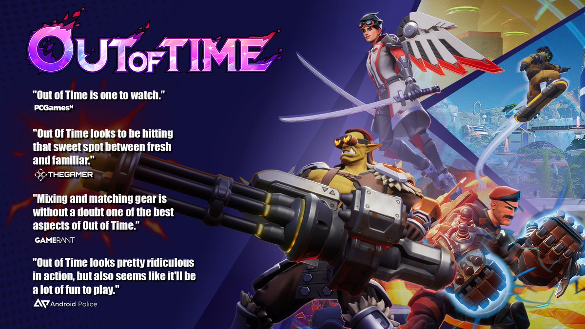 Players aren’t the only ones getting lost in the chaos.
Here’s what the press has been saying.

#OutOfTime #GearUpForChaos