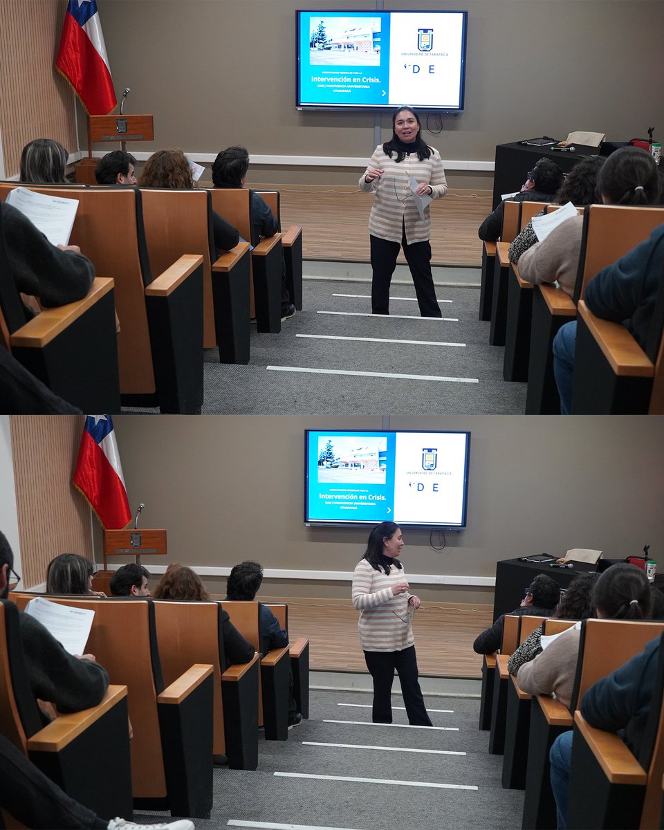 dido_uta's tweet photo. 📌 DIDO y jefaturas de carrera participaron en una capacitación en Primera Ayuda Psicológica, con apoyo del CEINPSI y la DAE, para fortalecer el acompañamiento estudiantil y el rol docente.

🔗 Nota completa: https://t.co/5pbR0Y8QdV https://t.co/rWm1IStUIO