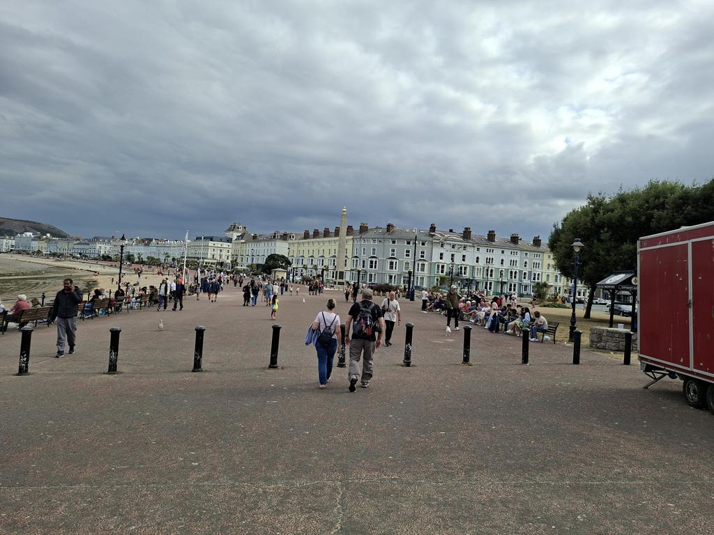 Fuck you <a href="/Nigel_Farage/">Nigel Farage MP</a> and other far-right cunts.

I am at Llandudno. There are lots of different nationalities here and everybody is enjoying a day at the seaside.

There is no tension whatsoever. 

You cunts will not destroy our wonderful multicultural country.

#LoveNotHate
