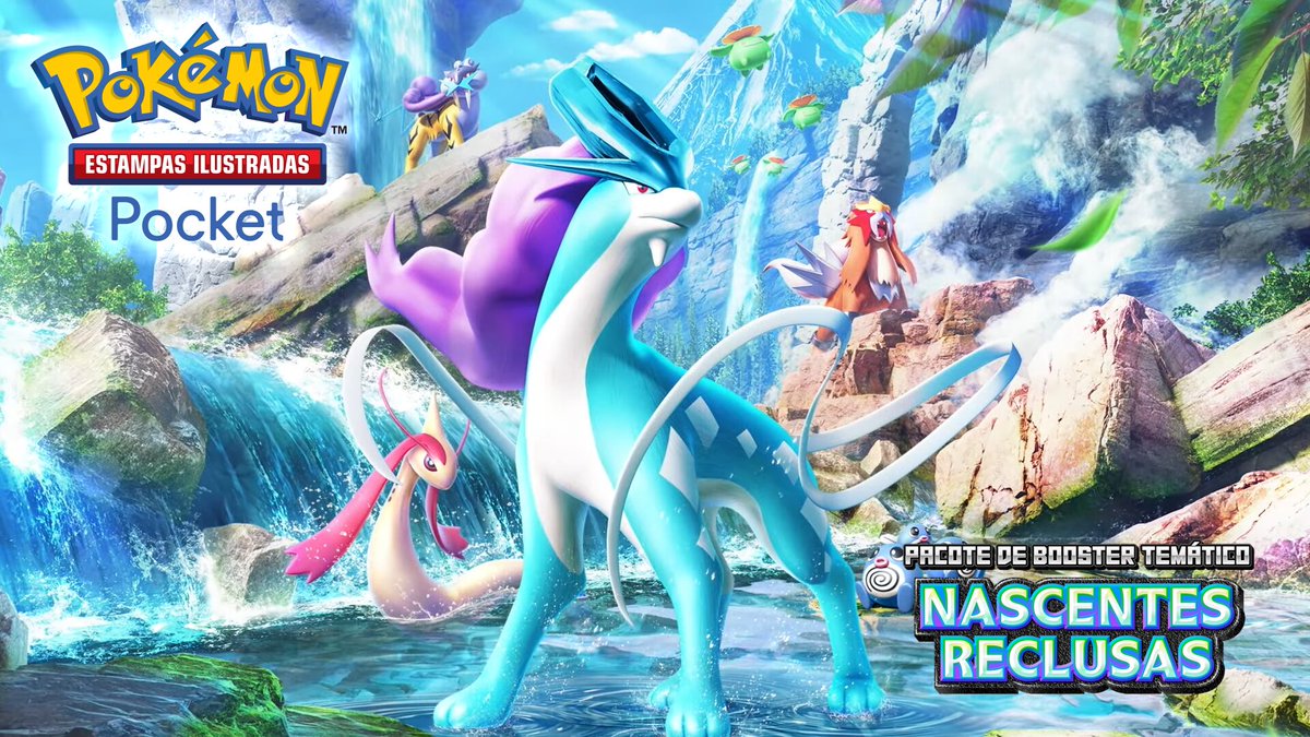 Pokémon Estampas Ilustradas Pocket receberá o pacote de booster temático "Nascentes Reclusas" na próxima semana

Raikou, Suicune e Entei desembarcam no jogo de cartas a partir do dia 28 de agosto 

Confira: universonintendo.com/pokemon-estamp…