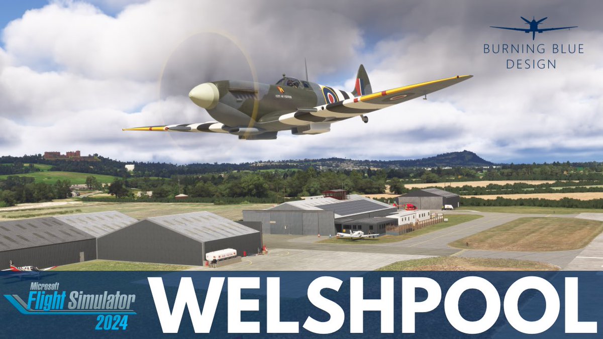 Dreamsofwings1's tweet photo. NEW VIDEO
https://t.co/ObLgrqmd5q
Taking a look at a real gem, #WelshpoolAirport by #BurningBlueDesign and then flying the Spitfire MkIXc over to the Snowdonia National Park before returning for a decidedly dodgy landing!
#flightsimulator #msfs2024 #spitfire #warbirds https://t.co/vPezWTDuFS