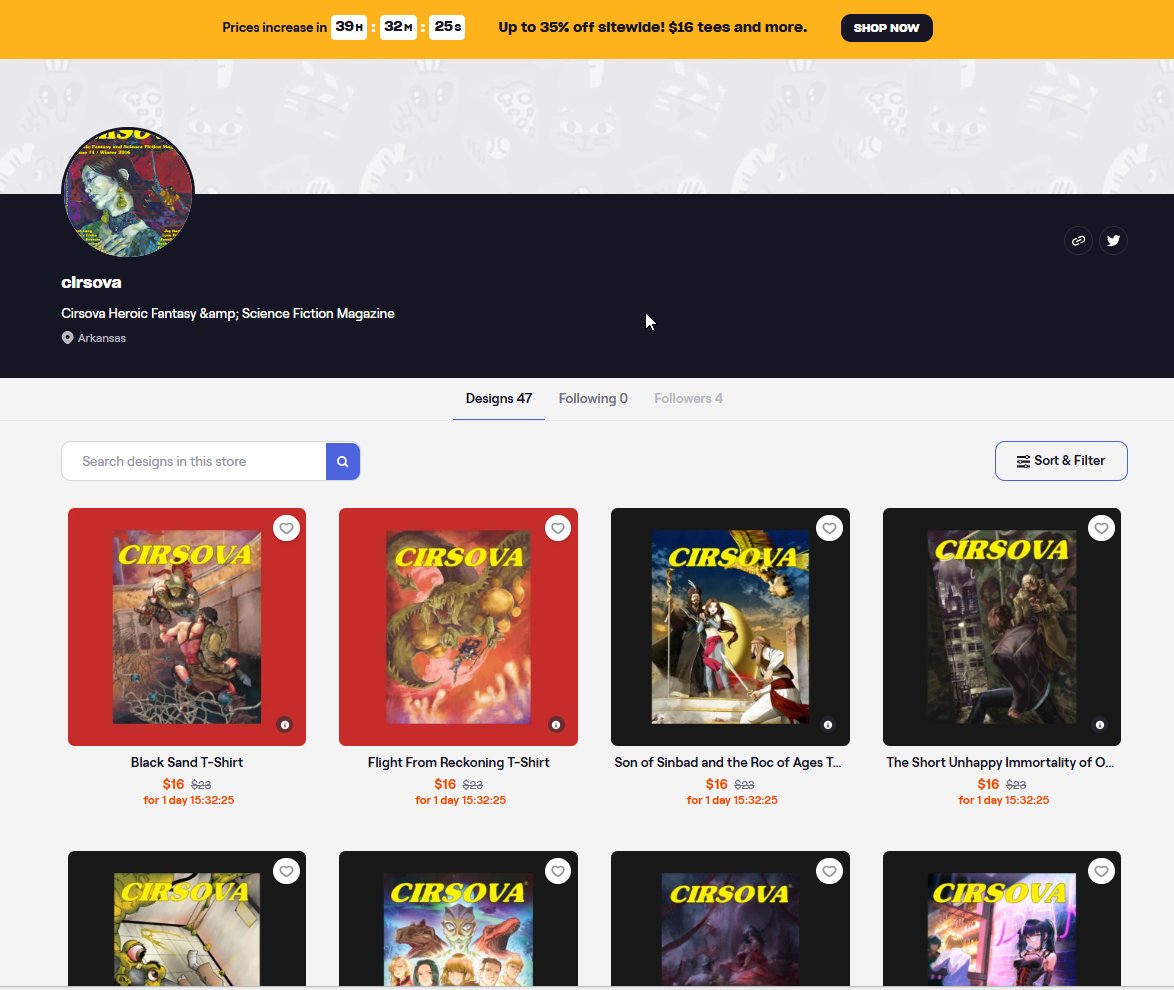 Tee Public is having a big sale right now. 

While our margins on merch are not great, we're paid for anything that sells almost right away.

If you want to see us keep up the mag in 2026, grab some swag!