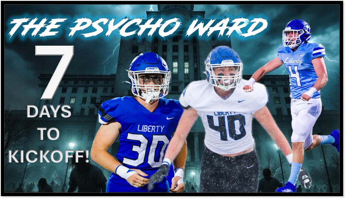 <a href="/JaysFootball/">Liberty Football</a> <a href="/LHSJAYS/">Liberty High School</a> <a href="/LHSBlueJays/">Liberty HS Athletics</a> <a href="/bluecrewcrazies/">LHS Blue Crew Crazies</a> <a href="/LHSJaysCheer/">LibertyCheer</a> <a href="/LHSSportsMktg/">LHS Sports Marketing</a> <a href="/klhs_jays/">KLHS</a> <a href="/CoachFrigon/">Chad Frigon</a> <a href="/Grant___Brown/">Grant Brown</a>