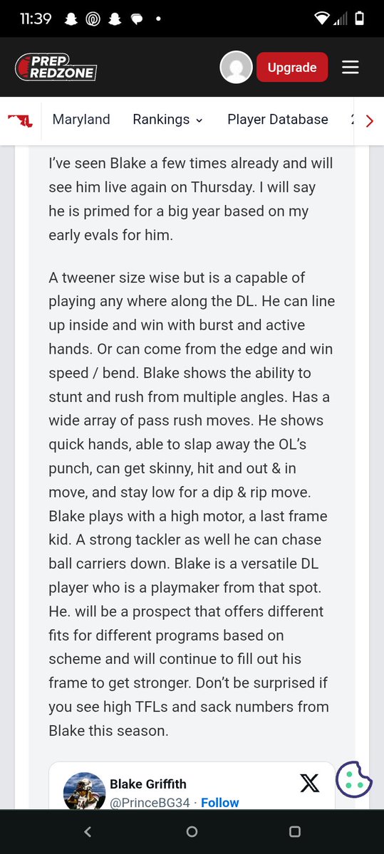 Blake Griffith tweet media