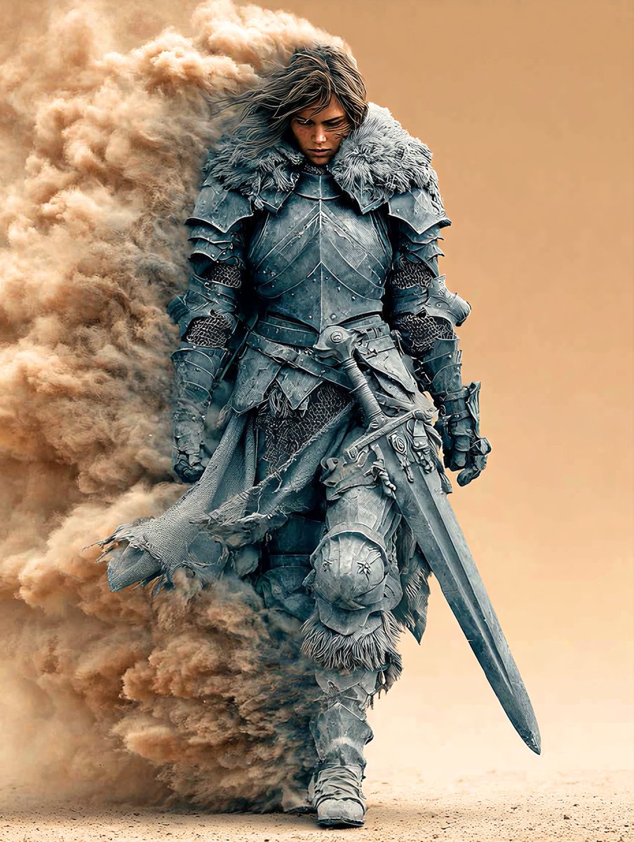 Good night, friends! ✨🌓✨

„In smoke and stele y-clad, he forth doth wende, a wrathful shadde of werre, whos herte dredeth naught, ne his swerd sheweth mercy.”