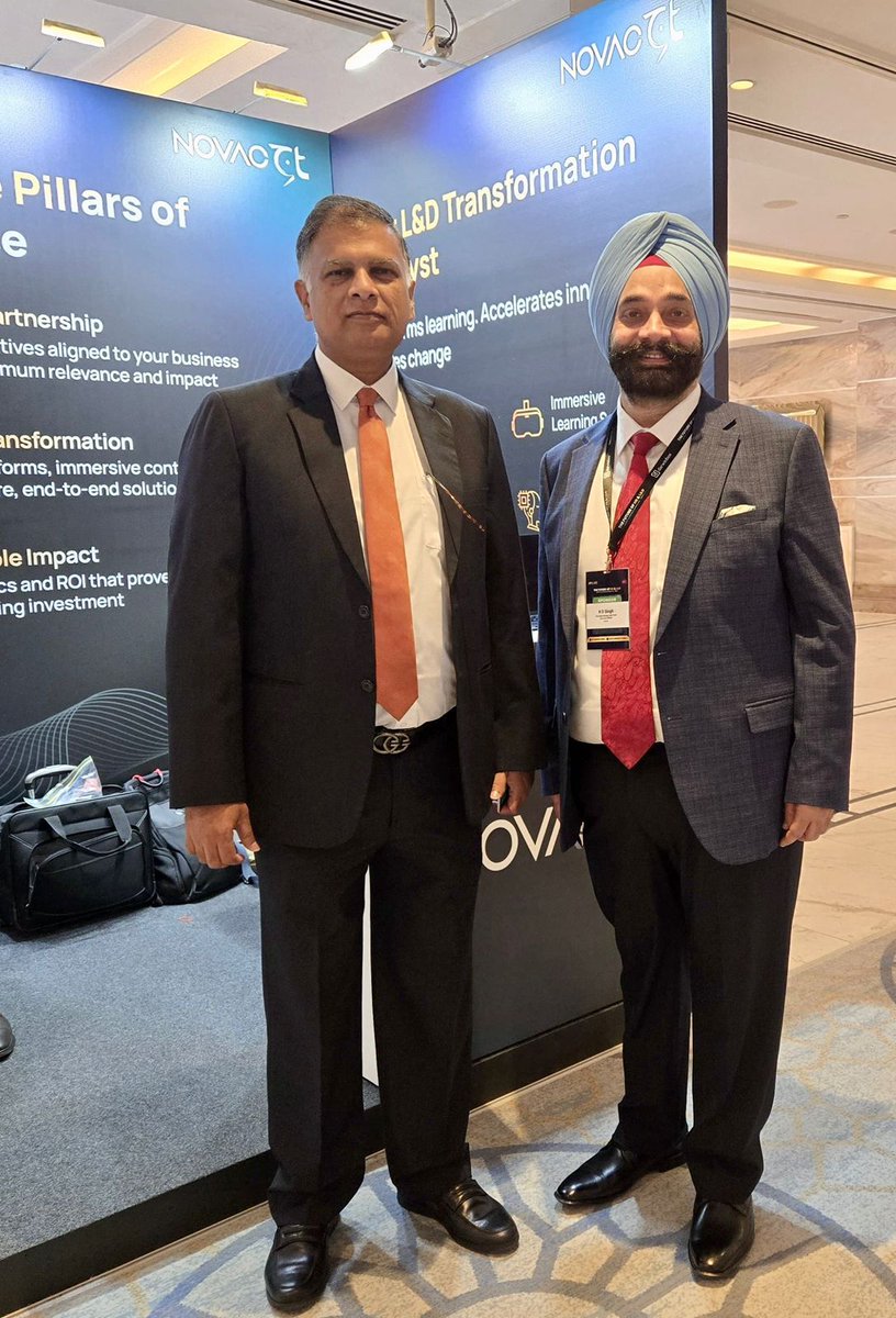 novac_gt's tweet image. Honoured to win the Future Edge L&D Innovation Award at the Future of HR & L&D Summit 2025, Dubai.
A proud moment for @novac_gt as we continue to deliver engaging, result-driven, and business-focused #DigitalLearningSolutions
#HRSummit2025 #LearningandDevelopment #FutureOfWork