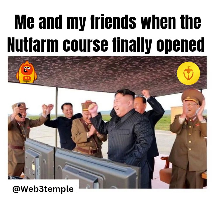Web3temple's tweet photo. Play, learn and earn
That's the new way of making money
Join here π
https://t.co/kCaalhNORm
#NutsFarm, #LearnAndEarn, #OpenAcademy. https://t.co/DxMErXx6PZ