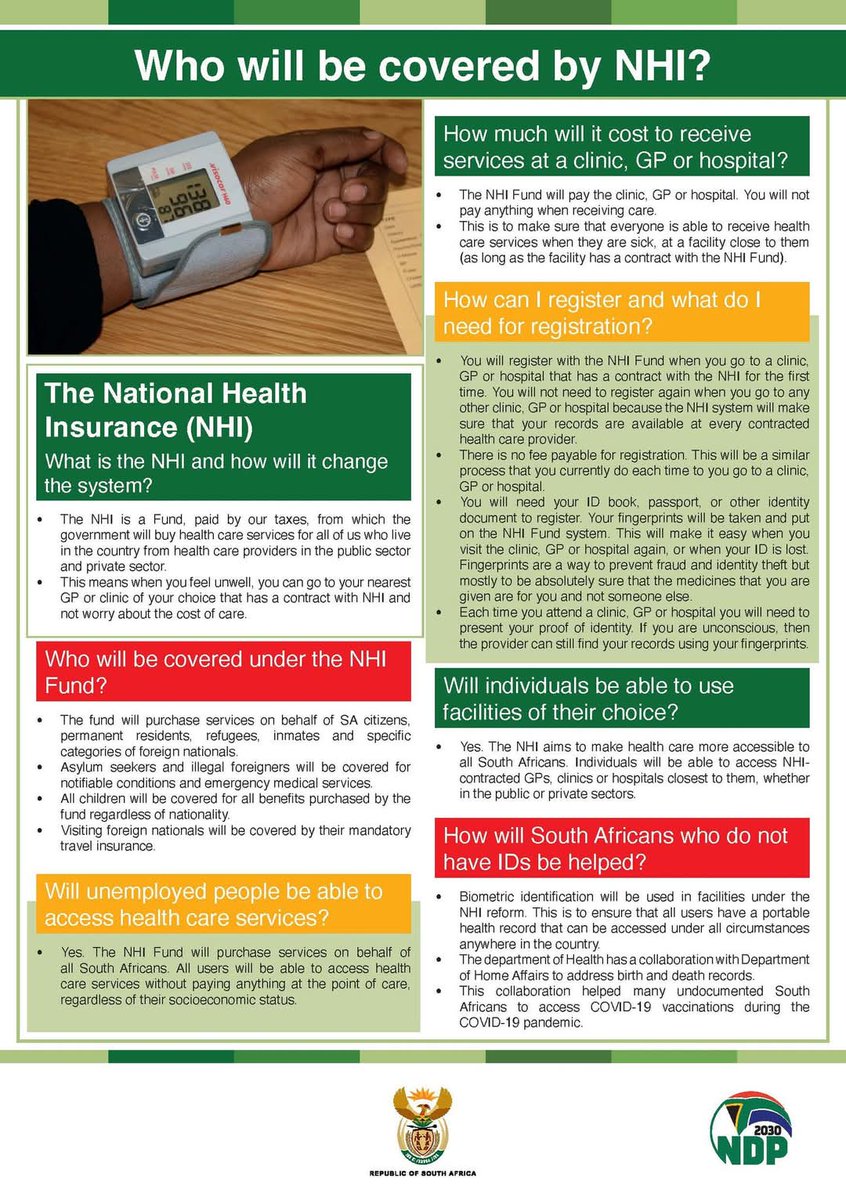 Facts about National Health Insurance 

#asibehealthy  #ChekaImpilo